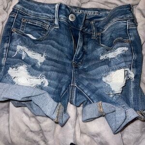 American Eagle midi shorts
